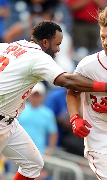 Slumping Harper hits walk-off HR in 13th to lift Nats over Mets